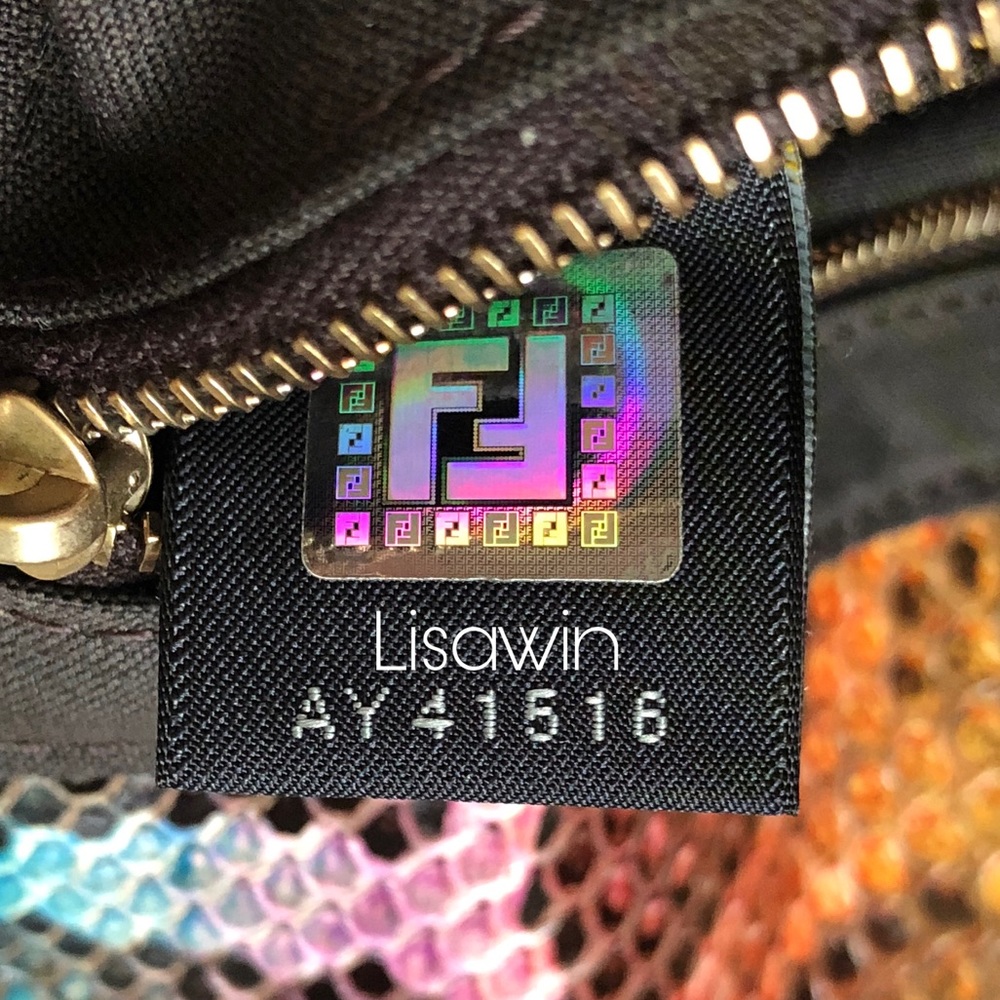 Authentic Fendi Python Bag - image 4